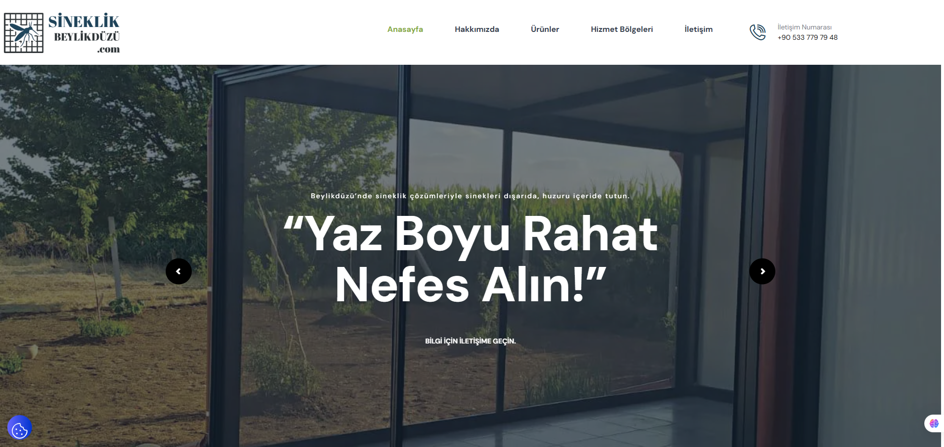 Sineklik Beylikdüzü Web Sitesi Görseli